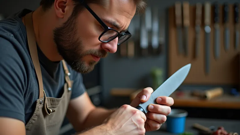 como afilar un cuchillo con lima