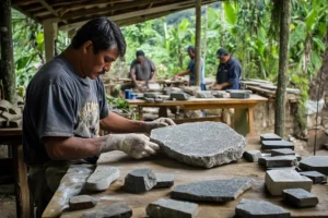 como se hacen las piedras de afilar